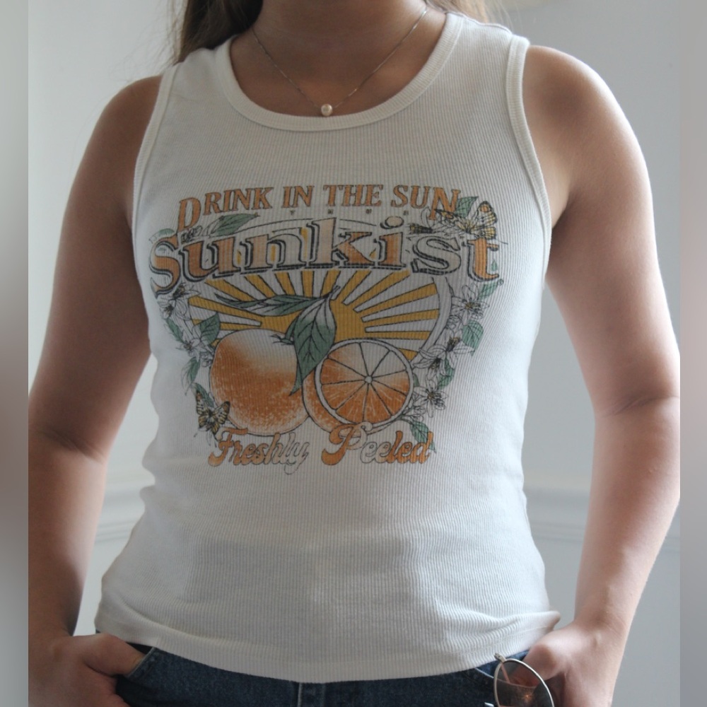 White Tank Top